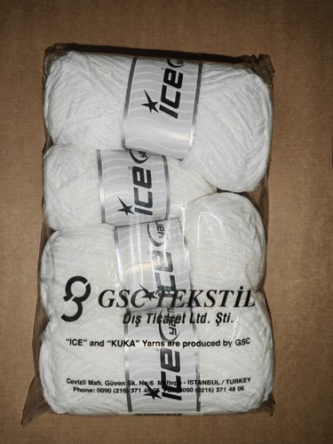 Ice yarns pack chenille - ice,