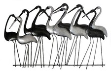 FLAMINGOS pink or silver/black