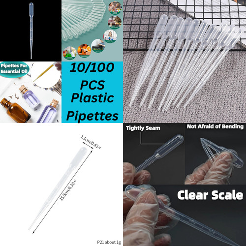 3ml plastic pipettes transfer - 3ml,
