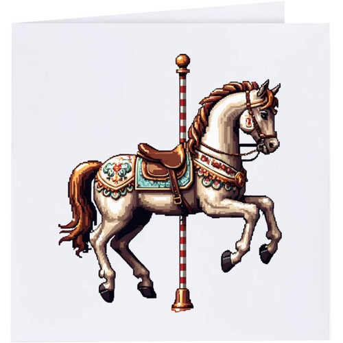 Decorative carousel horse - 'decorative,