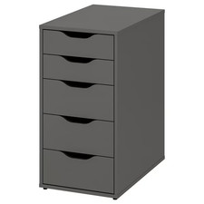 IKEA ALEX Drawer Unit BLACK