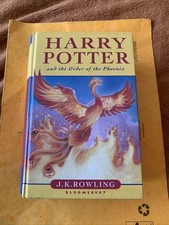 Harry Potter Order Of The Phoenix 1st Ed Print Error 766 Page Rare HB JK Rowling