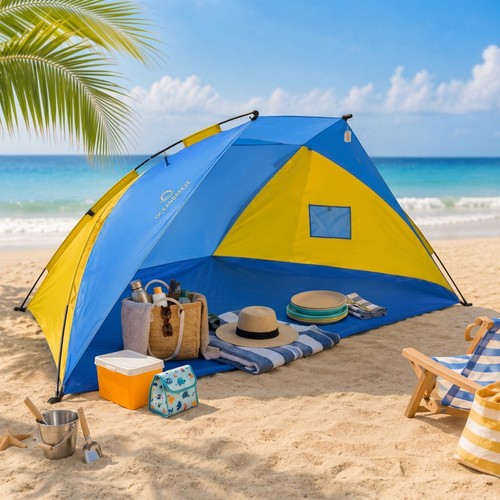 Pop beach tent sun - pop, shelter