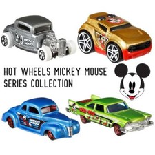 Hot Wheels Mickey Mouse Series Collectable Diecast Vehicles