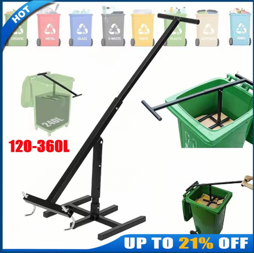 Wheelie bin compactor rubbish - wheelie,