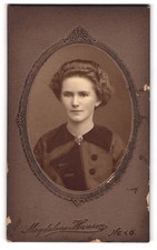 Photograph Magdalene Hansen, Nexo, Young Beauty with Brooch 