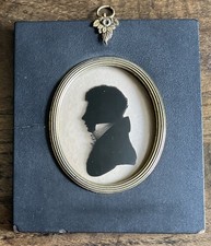 Antique Portrait Silhouette A