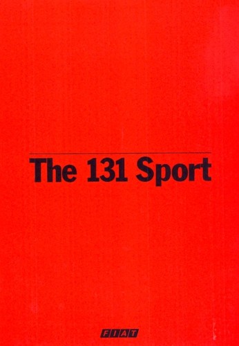 Fiat 131 sport english - fiat,