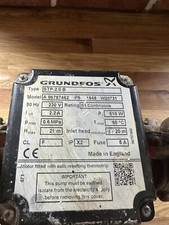 Grundfos 2 bar shower pump