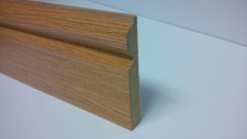 Skirting and Architrave Boards  MDF  Oak Foil  Torus  92 x 15 x 2400mm