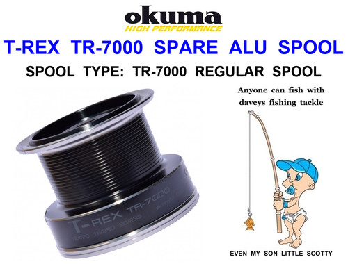 Okuma spare spool for - spool, rex