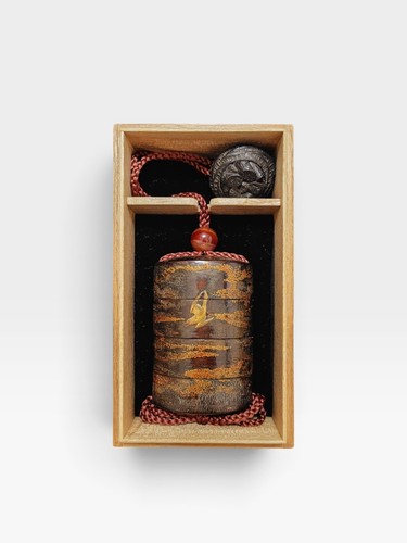 Antique japanese inro - antique, sakura