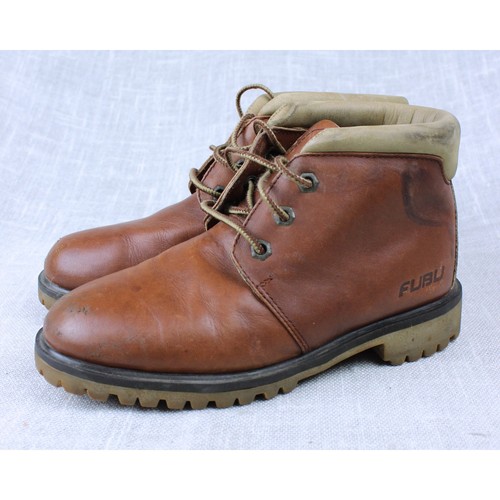 Fubu vintage brown leather - fubu,
