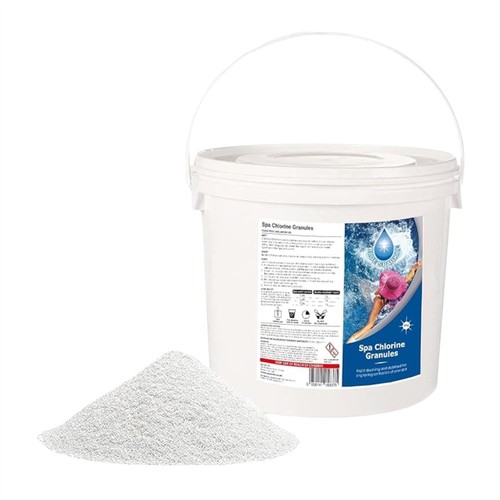 Chlorine granules 5kg hot - granules,