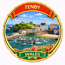 Tenby  Wales Decorative Fridge