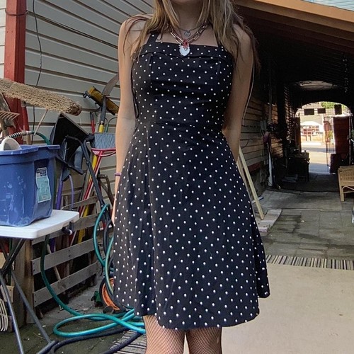 Halterneck rockabilly polkadot