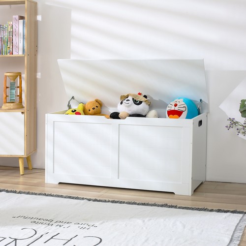 Wooden toy chest box large - box,