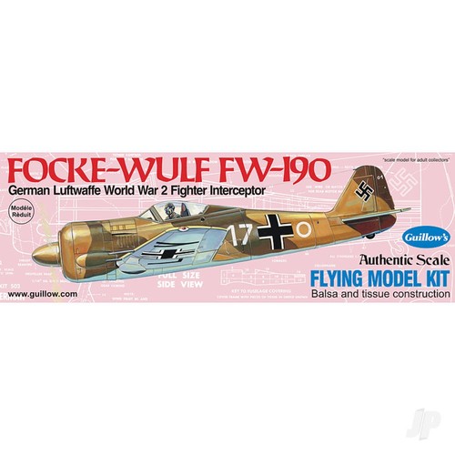 Guillow 502 focke - focke-wulf, fw-190