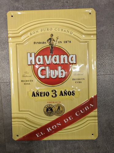 Havana club embossed steel - club,