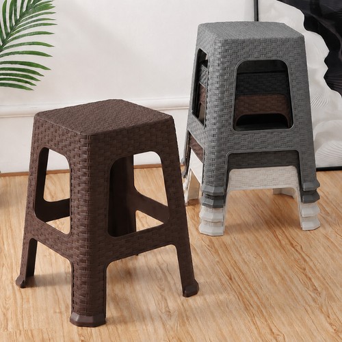 Rattan step stool plastic - stool,