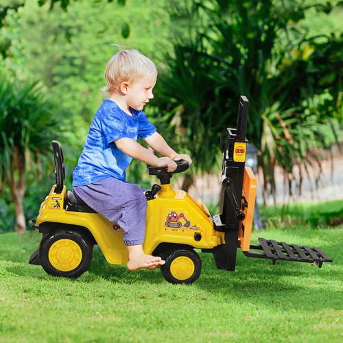 Kids ride forklift - on,