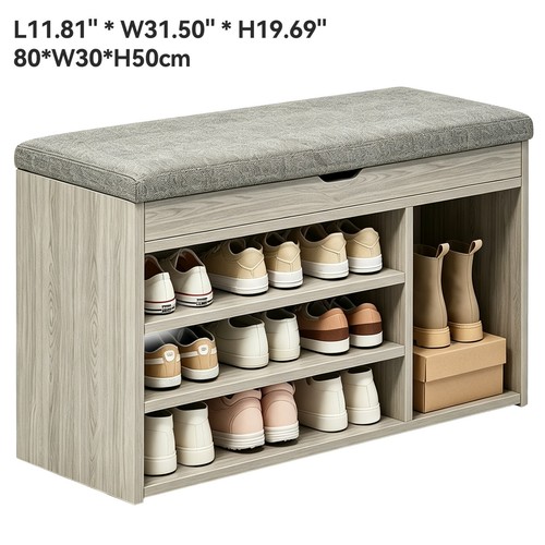 Shoe bench storage rack - storage,