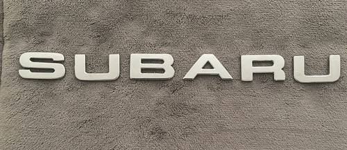 Subaru rear letters badges - subaru,