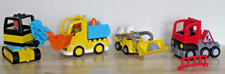 Set of 4 Lego Duplo Trucks and