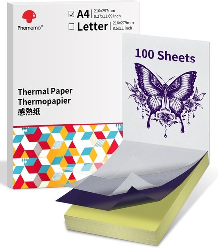 100pc tattoo transfer paper - 100pc,