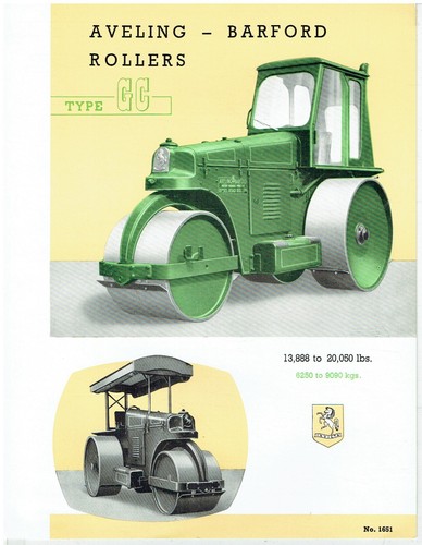 Aveling barford gcu gcs series - aveling,