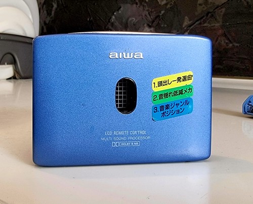 Rare blue aiwa px820 - aiwa,