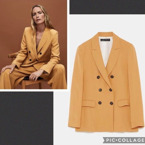 Zara womens mustard yellow - zara,
