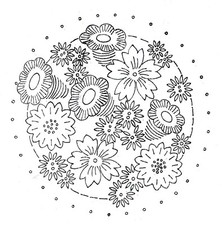 Vintage Embroidery Transfer