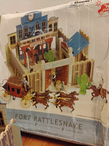 Boxed toy van - toy, wooden