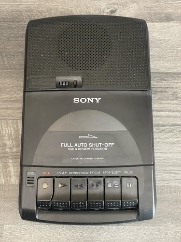 Sony tcm 939 cassette corder - sony, tcm-939
