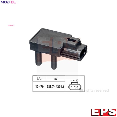 Sensor exhaust pressure - exhaust,