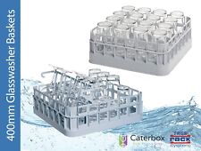 400mm Bistro Glasswasher Baskets – Inserts for Glasses, Plates, Cups, Cutlery