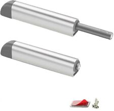 2 Set Drawer Door Cabinet Catch Push To Open Magnetic Tip Latch Touch Release UK
