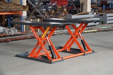 Lift Giant LGX35 Mid Rise Mobile Car Scissor Lift- Service Repair Lift 3500Kg
