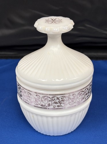 Vintage avon milk glass vanity - vintage,