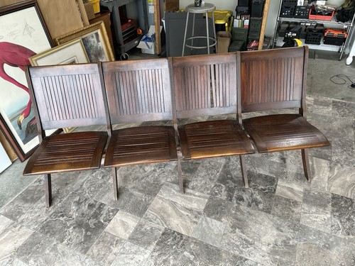 Antique folding church - church, pew