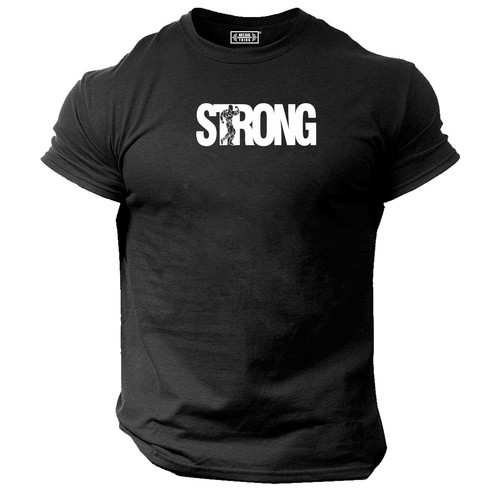 Strong shirt gym clothing - t,