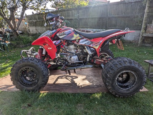 Road registered honda trx450r - road,