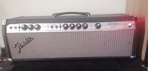 Fender bassman 100 amplifier - bassman,