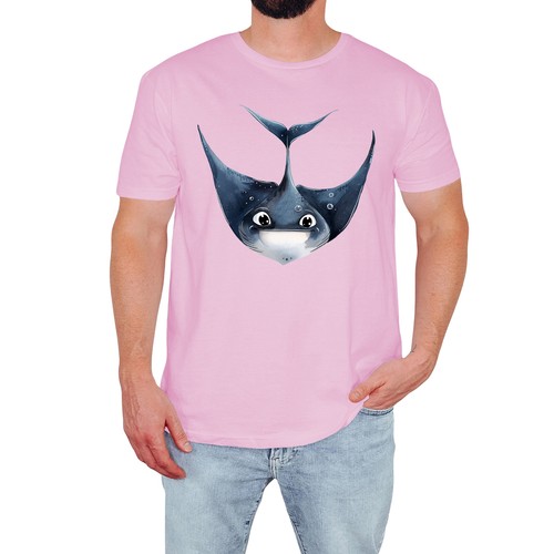 Cute manta ray - cute, t-shirt