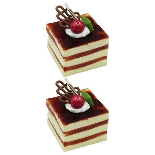 2pcs fake dessert cake - ,