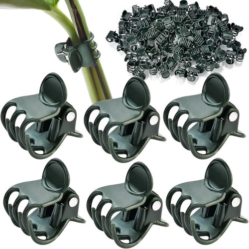 100x plastic plant support - plastic,