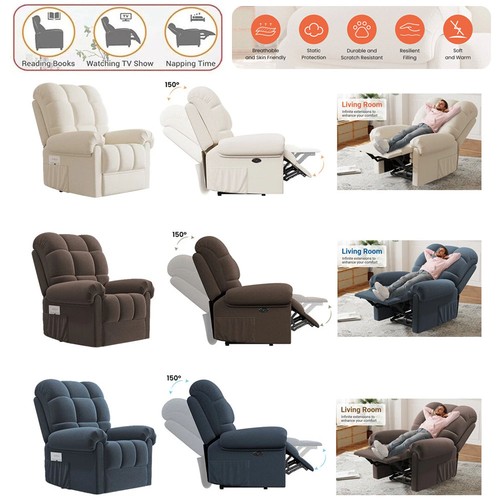 Rise recline recliner - recline, electric