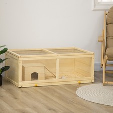 PawHut Wooden Hamster Cage