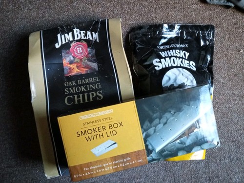 Stainless steel smoker box - stainless, &